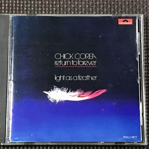 チック・コリア & リターン・トゥ・フォーエヴァー / ライト・アズ・ア・フェザー Chick Corea /Light as a feather CD
