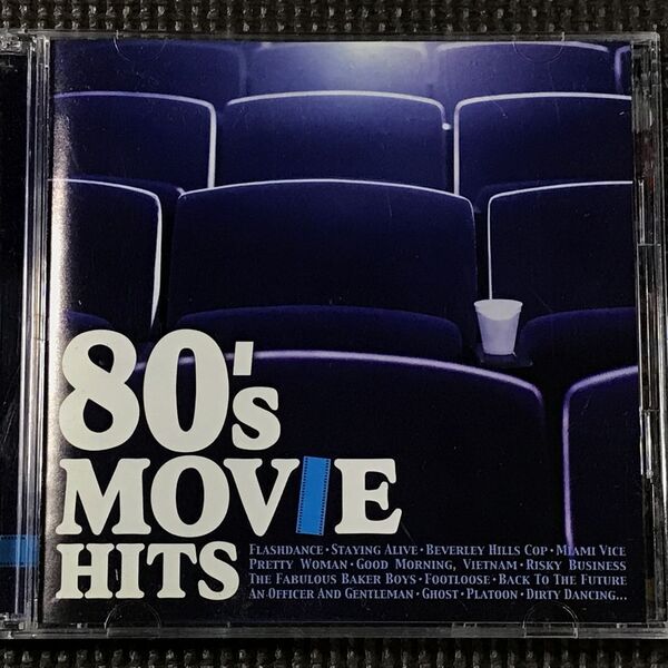 80's MOVIE HITS 2CD 全36曲 愛と青春の旅だち/フラッシュダンス/フットルース/バックトゥザフューチャー他