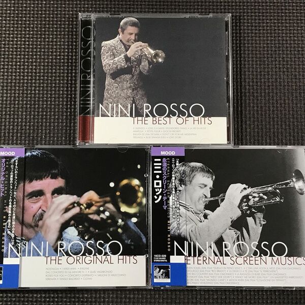ニニ・ロッソ ベストヒット、オリジナルヒット、永遠のスクリーンテーマ CD3枚セット