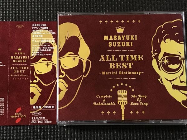 鈴木雅之 ALL TIME BEST ~Martini Dictionary~ 3CD ベスト 通常盤