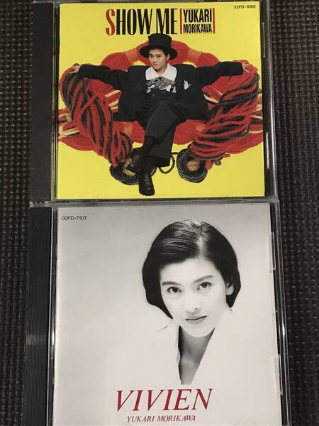 森川由加里 SHOW ME、VIVIEN CDアルバム2枚セット