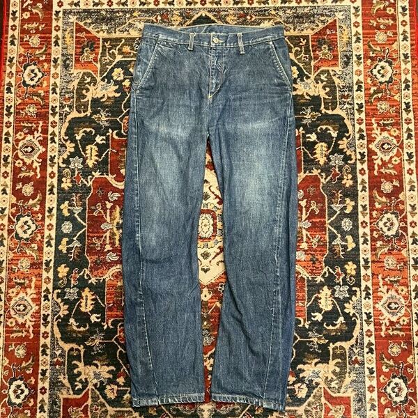 00s Levi’s Euro エンジニアード デニムパンツ 立体裁断 W32 L34 W80cm ジーンズ Engineered Jeans ユーロ リーバイス ヴィンテージ