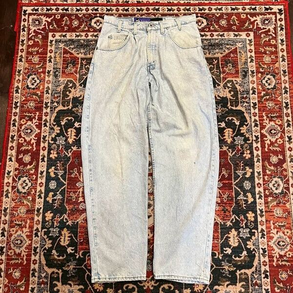 90s USA製 Levi's Silber Tab リーバイス デニムパンツ W82cm W32 L32 シルバータブ Baggy ジーパン ヴィンテージ インディゴ 00s