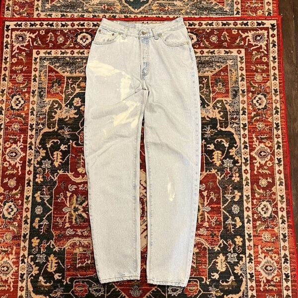 90s USA製 Levi's 501 ヴィンテージ デニムパンツ W72cm ジーンズ グランジ ダメージ ジーパン リーバイス 544刻印 インディゴ 80s