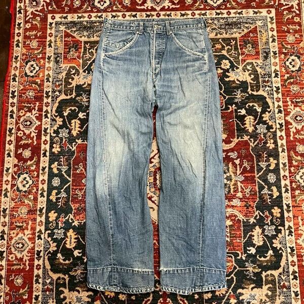 00s Levi’s Euro エンジニアード デニムパンツ 立体裁断 W30 L30 W78cm ジーンズ Engineered Jeans ユーロ リーバイス ヴィンテージ