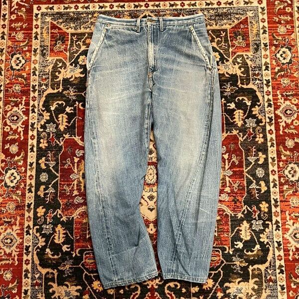 00s Levi’s Euro エンジニアード デニムパンツ 立体裁断 W82cm ジーンズ Engineered Jeans ユーロ リーバイス ヴィンテージ M相当