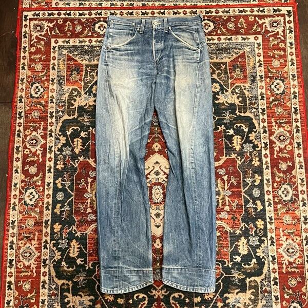 00s Levi’s Euro エンジニアード デニムパンツ 立体裁断 W30 L32 W78cm ジーンズ Engineered Jeans ユーロ リーバイス ヴィンテージ