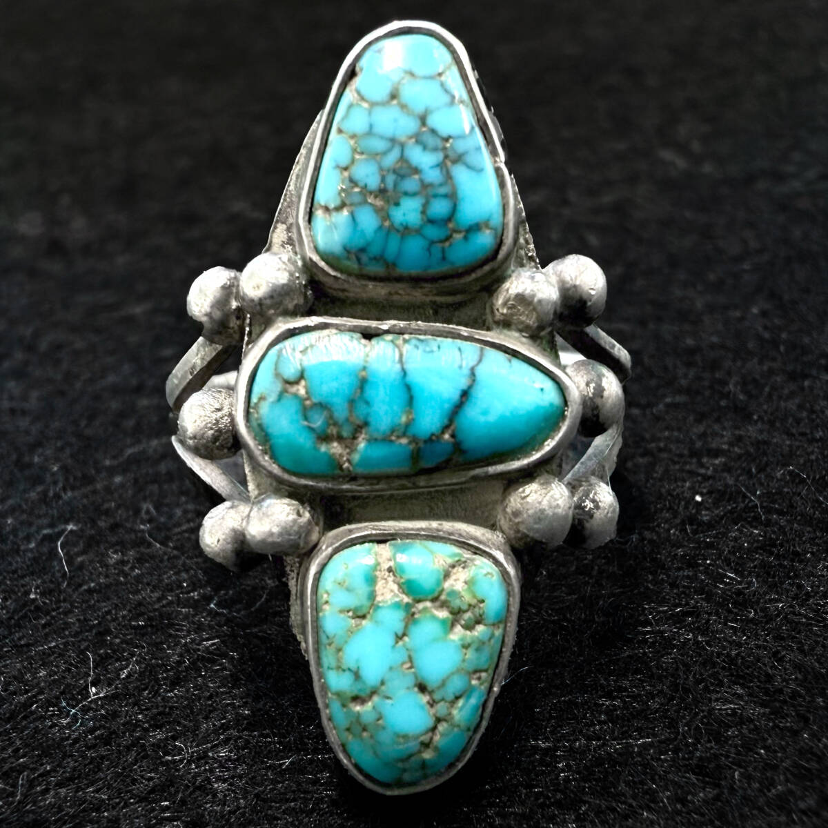 Yahoo!オークション - NAVAJO 【OLD PAWN】1970's Turquoise