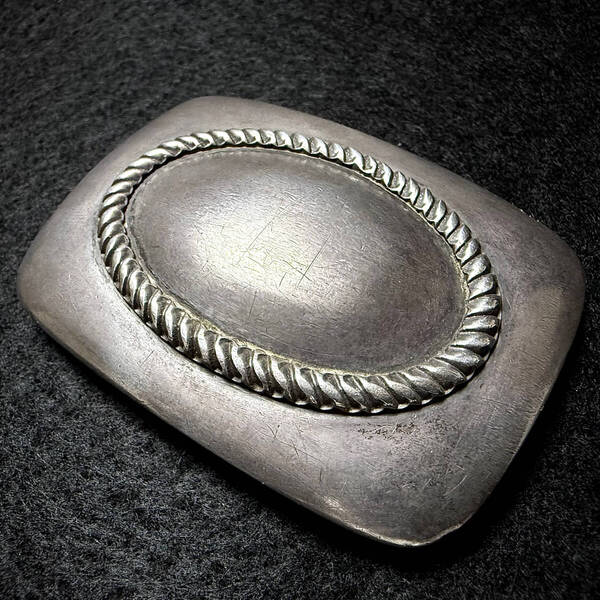 超希少 故 Frank Patania Sr. フランク パタニア ビンテージ バックル ベルト インディアンジュエリー Oldpawn オールドポーン Navajo Hopi