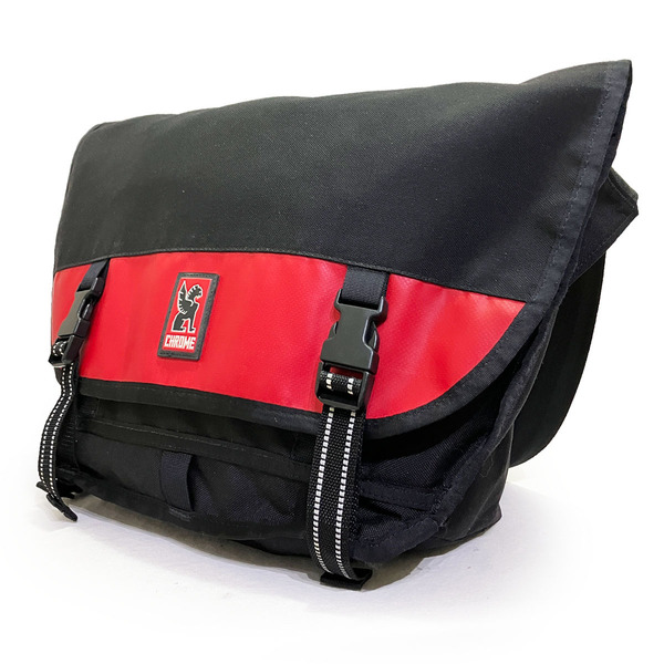 クローム シチズン メッセンジャーバッグ ブラック レッド CHROME CITIZEN MESSENGER BAG 正規品 ピスト ロード バイク アジャスト 防水