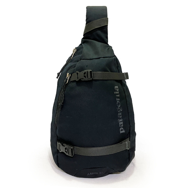 パタゴニア アトム スリング ナイロン ブラック PATAGONIA ATOM SLING 8L 正規品 本物 48260 カジュアル ボディバッグ サブストラップ 黒