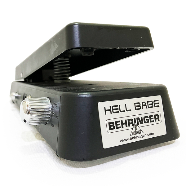 ベリンガー ヘルベイブ ワウペダル BEHRINGER HELL BABE 完動品 ギター エフェクター ブースト 機材 楽器 ペダル 動作確認 電池 アダプタ