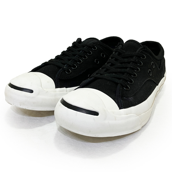コンバース ジャックパーセル ラリー キャンバス ブラック 25.5cm CONVERSE JACK PURCELL RALLY 正規品 1CK532 美品 ユナイテッドアローズ