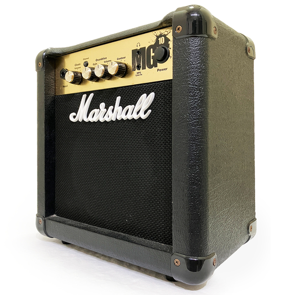 マーシャル ギターアンプ MARSHALL MG10 正規品 完動品 楽器 機材 動作確認 コンター ドライブ クリーン 小型 ミニアンプ ソリッドステート