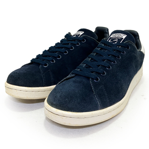 アディダス オリジナルス スタンスミス スウェード ネイビー 26.0cm ADIDAS ORIGINALS STAN SMITH SUEDE 正規品 M21282 本物 革 カジュアル