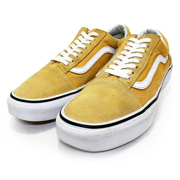 バンズ ヴァンズ オールドスクール マスタード 26.5cm VANS OLD SKOOL 正規品 本物 カジュアル スウェード キャンバス スケート サーフ 黄