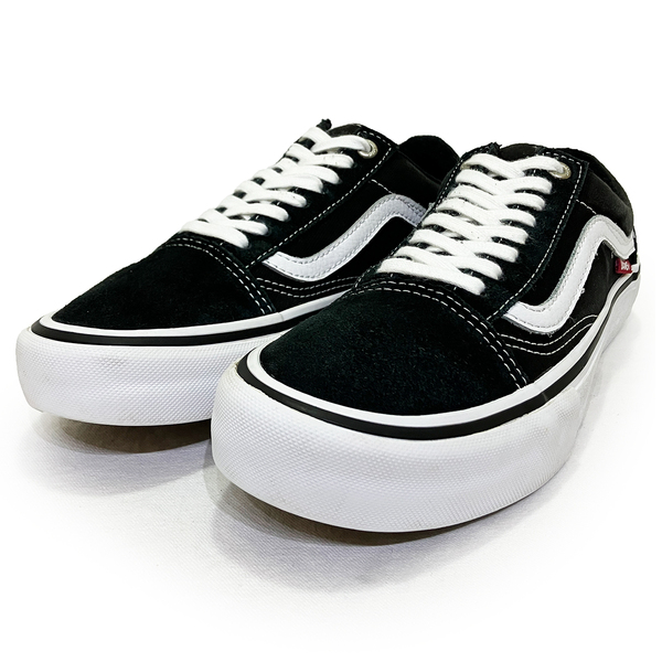 バンズ オールドスクール プロ ブラック ホワイト 25.0cm VANS OLD SKOOL PRO 正規品 美品 ウルトラクッシュ デュラキャップ カジュアル 黒