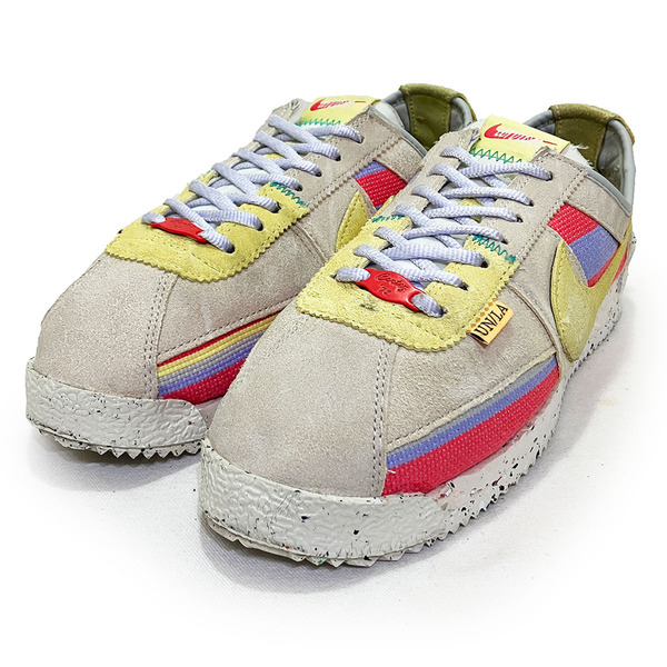 ナイキ ユニオン コルテッツ SP マルチカラー 26.5cm NIKE UNION CORTEZ SP 正規品 コラボレーション DR1413-100 年代 復刻 リミテッド