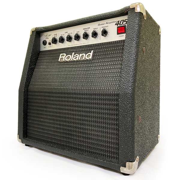 ローランド ギターアンプ ROLAND GC-405 GUITAR AMP 完動品 楽器 機材 ドライブ クリーン プレゼンス イコライザー センド リターン 名機
