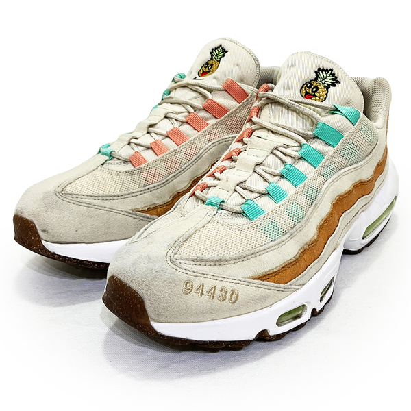 ナイキ エアマックス95 パイナップル アイボリー 27.0cm NIKE AIR MAX 95 PINEAPPLE 正規品 CZ0154-100 名作 復刻 年代 カジュアル