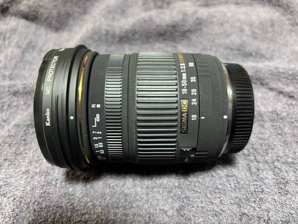 【送料無料】SIGMA 18-50mm F2.8 EX DC MACRO フォーサーズマウント ケース付き