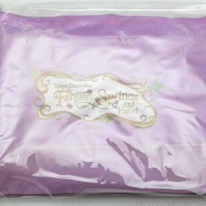 【新品未使用・送料無料】ディズニー ファンタジースプリングスホテル 限定 エコバッグ 紫 トートバッグ 東京ディズニーシー