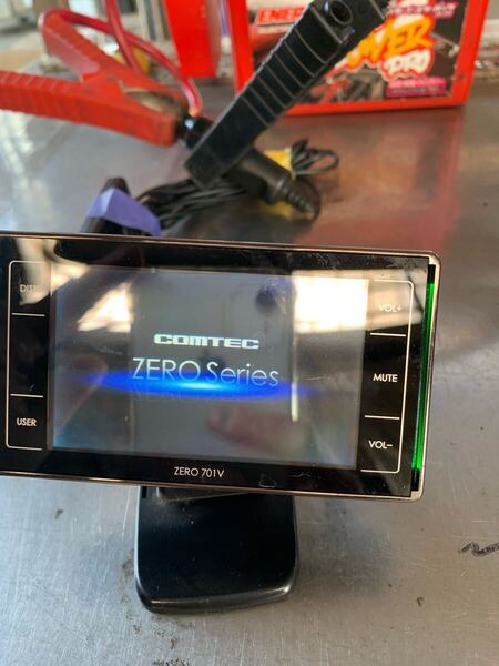 全国送料無料 コムテック ZERO 701V GPS搭載レーダー探知機 タッチパネル 売切り