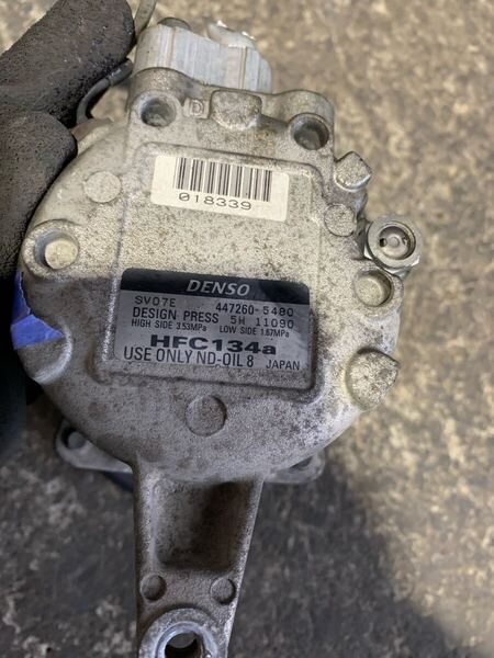 全国送料無料 SV07E 447260-5480 タント L350S L360S エアコンコンプレッサー AC ムーヴ ラテ L150S L550S L650S ミラジーノ