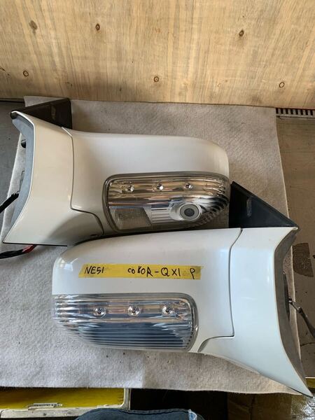全国送料無料 日産 エルグランドV MNE51 純正 サイドミラードアミラー QX1 E51 ME51 NE51