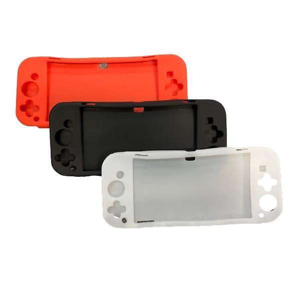 新型ニンテンドー スイッチ 有機EL OLED ケース 【ブラック】シリコンカバー Nintendo switch 保護カバー 防傷 ラバー ゲーム機用 耐衝撃性