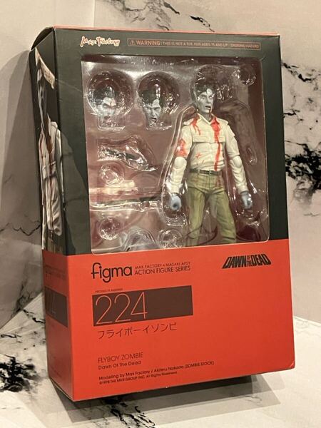 figma 224 フライボーイゾンビ Dawn of the dead フィギュア マックスファクトリー【本体美品】