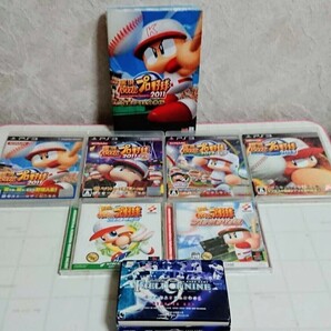 コナミ 実況 パワフルプロ野球 プレイステーション 1,3 ソフト 計6枚 & 解説書1冊 & コナミ フィールド・オブ・ナイン スターターボックス