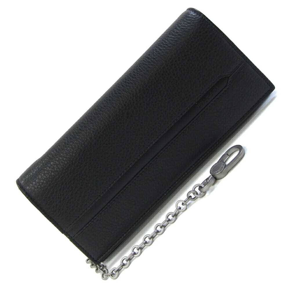 【極美品 現行品】RFID搭載ブルガリ 長財布 サークル金具 ブルー ✨未使用に近い✨ ブルガリ 長財布 RFID ブルガリマン バイ