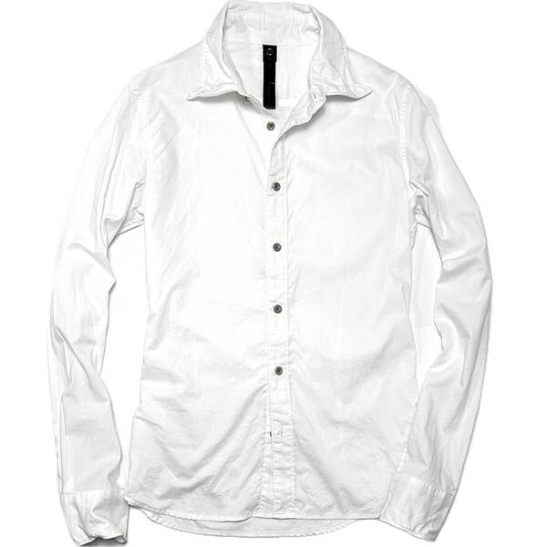 定価2.5万 wjk wire ox cotton shirt サイズS ホワイト シャツ akm ジュンハシモト 1piu