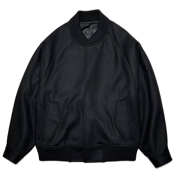 定価8.4万 stein OVERSIZED MELTON STUDIUM JACKET S シュタイン オーバーサイズメルトンスタジャン ブルゾン カーディガン yoke reracs