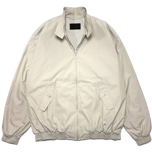 国内正規品 23SS PRADA オーバーサイズコットンブレンドボンバージャケット Lサイズ プラダ レザー ライダース リナイロン ブルゾン