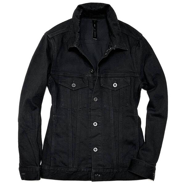 定価3.9万 wjk stretch 12oz denim trucker jacket サイズS ブルー ニットデニムジャケット Gジャン akm 1piu ジュンハシモト