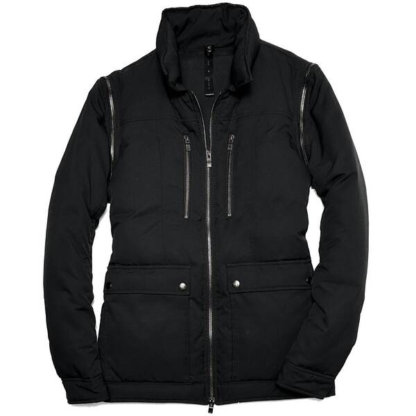 定価8.5万 wjk HEAVY TWILL 2WAY DOWN JKT サイズM 黒 ダウンジャケット akm ジュンハシモト