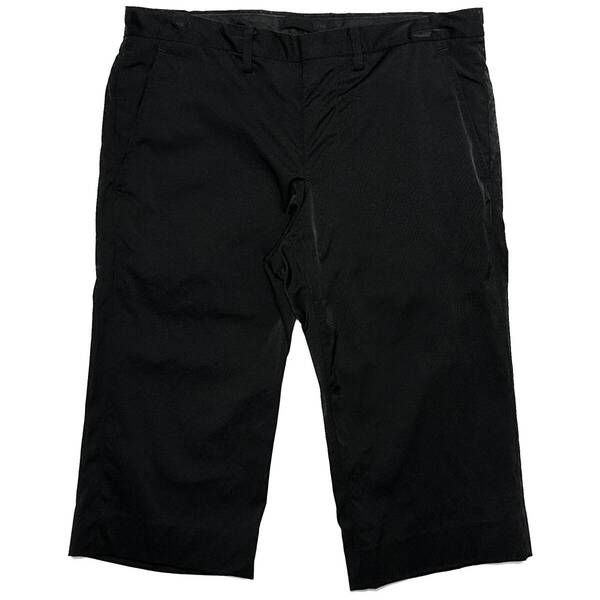 定価3万 junhashimoto STRETCH NYLON SHORT PANTS 3 黒 ジュンハシモト ショートパンツ akm wjk 1piu