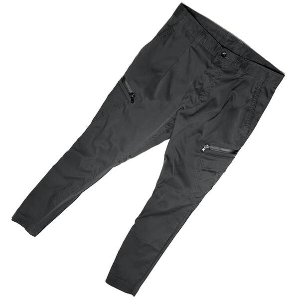 定価3.5万 junhashimoto STRETCH EASY CARGO SLIM PANTS 3 グレー ジュンハシモト ストレッチカーゴパンツ スラックス akm wjk 1piu