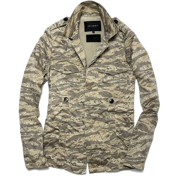 定価6.1万 1piu1uguale3×junhashimoto original tiger camo NEXT-G Ⅲ 2 S ミリタリージャケット ブルゾン wjk akm