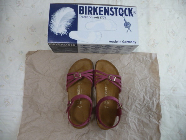美品★ビルケンシュトック★BIRKENSTOCK★ドイツ製 サンダル★Bali★38/24.5cm/L7/M5