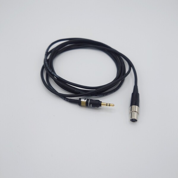 VIABLUE EPC-2 Silver ハイエンド ヘッドフォンケーブル | 3.5mmステレオミニ - mini XLR | for AKG, Pioneer (2m) Art Music