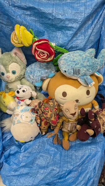 平成レトロ ぬいぐるみまとめ売り ジェラトーニ ライオンキング カピバラさん 美ら海水族館 プライズ品他