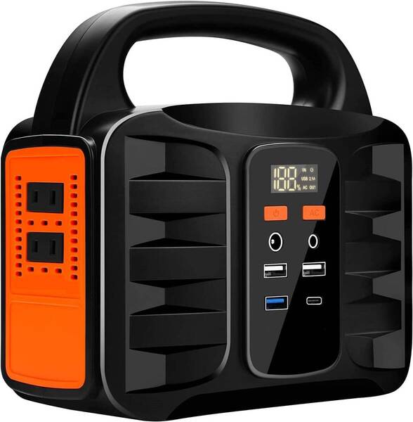☆ポータブル電源 ライト付き 42000mAh/155Wh 高品質 安全設計 操