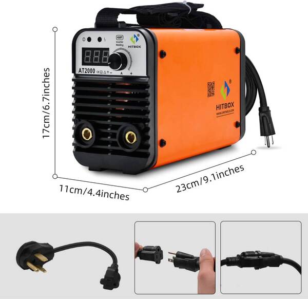 トレンド 溶接機 200A 100V/200V兼用、移動簡単、使いやすい、AT2