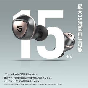 aptX Adaptive コーデック ワイヤレスイヤホン