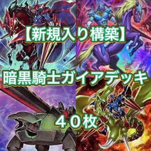 遊戯王【新規入り構築!!】暗黒騎士ガイアデッキ40枚