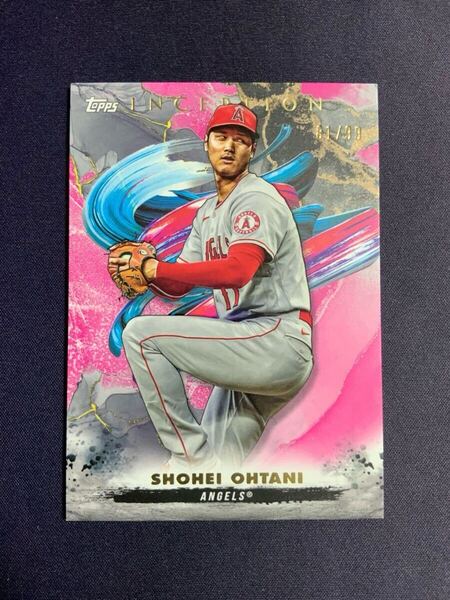 Topps Inception 大谷翔平 99シリアル Shohei Ohtani