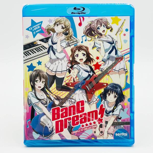 【送料込】バンドリ! 全13話+OVA (北米版 ブルーレイ) BanG Dream! blu-ray BD